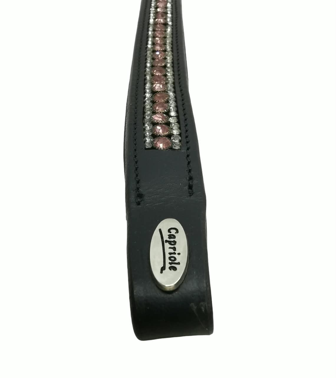 Capriole Phoenix Browband with embedded crystals