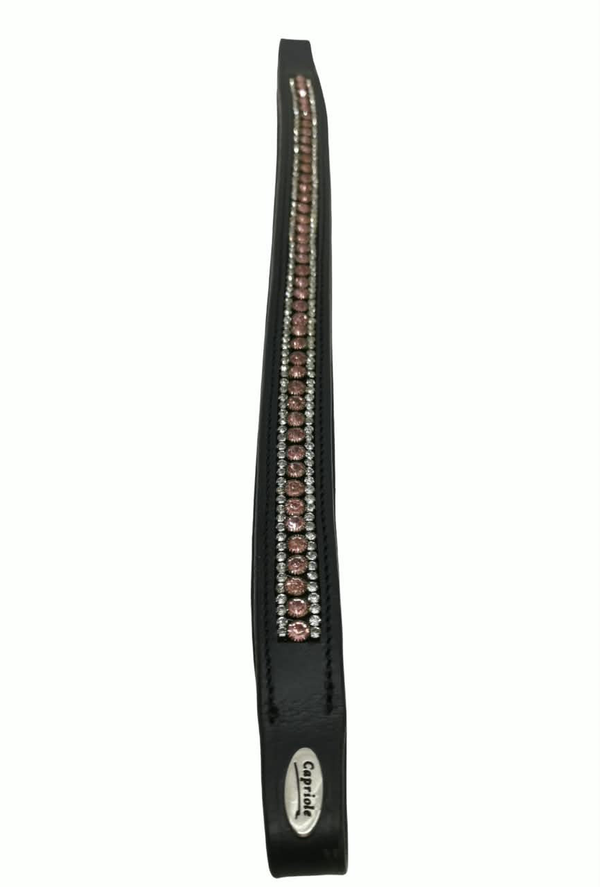 Capriole Phoenix Browband with embedded crystals