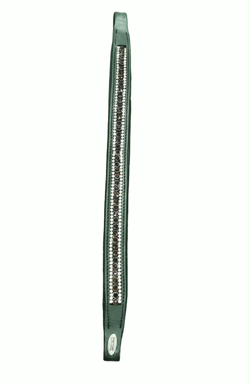 Capriole Phoenix Browband with embedded crystals
