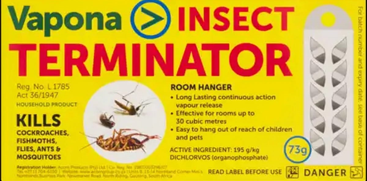 Vapona Room Exterminator – 73g continuous action insecticide strip