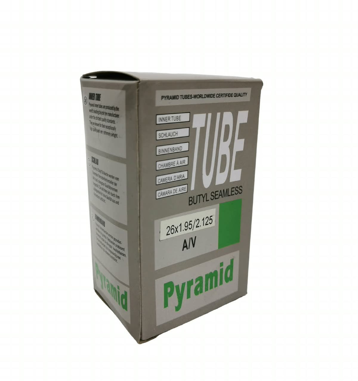 Pyramid Butyl Bicycle Tube Inner26 X 1.95- 26 x 2.125