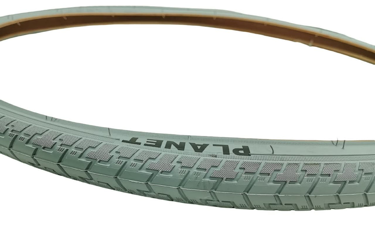 Pyramid Bicycle Tyre for wheel chair 24 x 1 3/8 Grey