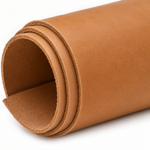 Leather Veg Tan DBL Bends|Butt Grade 2 Tan Drum dyed 3 to 4mm