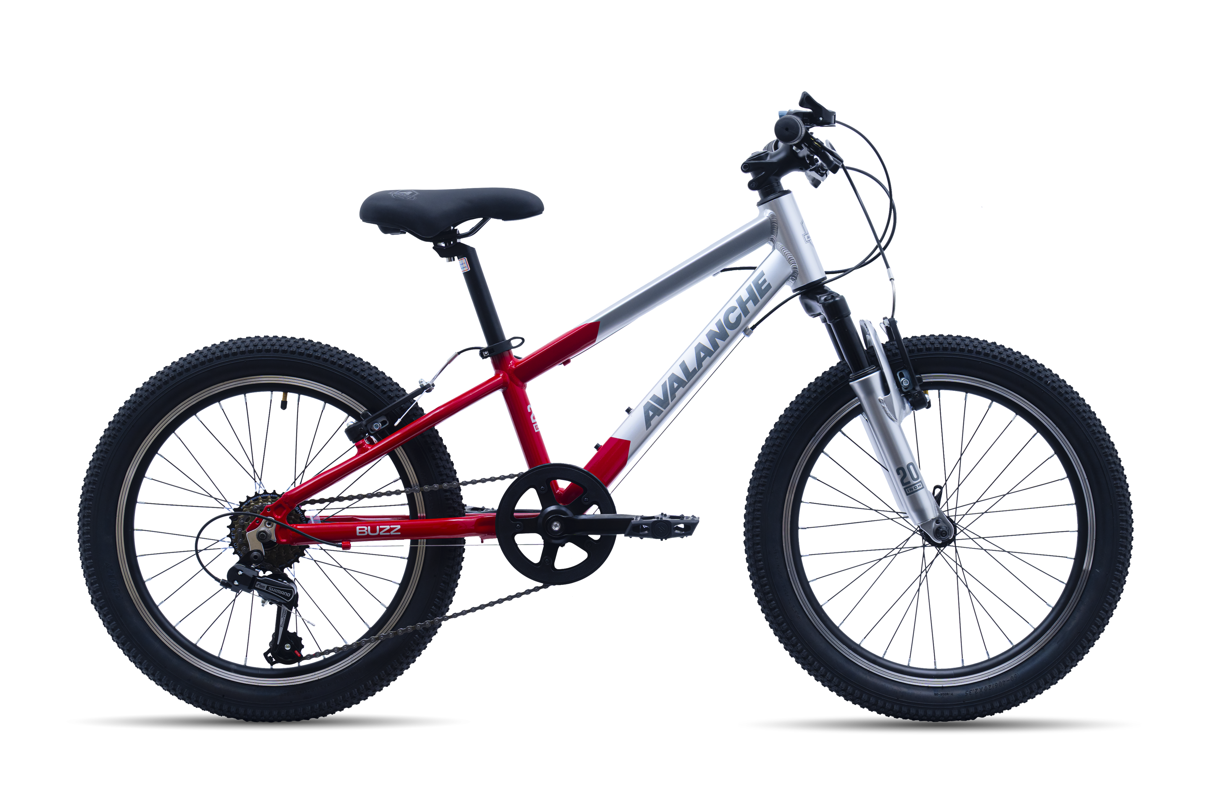 Avalanche Buzz 20" Boys Red
