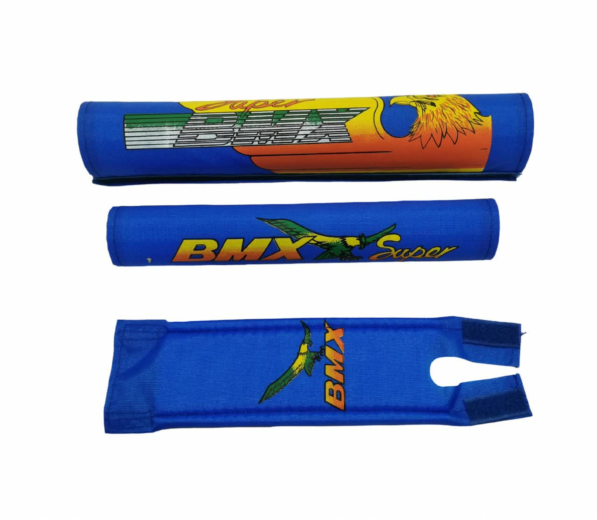 BMX Frame Pads  Blue For Top Tube and Handle Bar TW