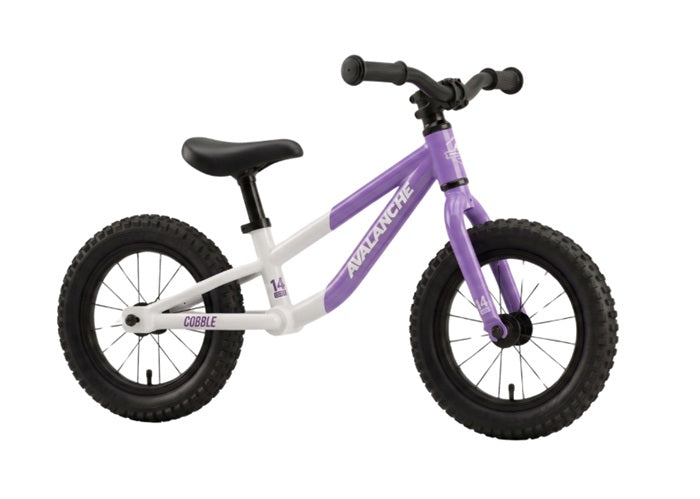 AVALANCHE COBBLE 14" GIRLS MARSHMALLOW/PURPLE. Size: 14".