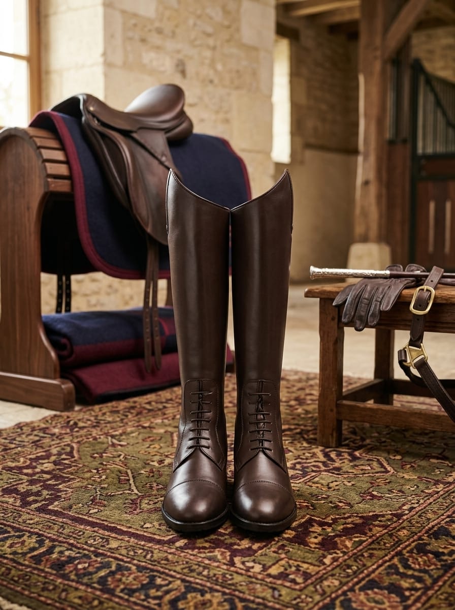Cavalier Boots riding Brown long Regular Calf