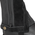 Euro trend half split suede chaps
