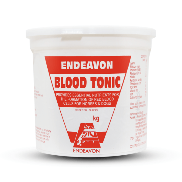 Endeavon blood tonic 1kg for horse and dogs