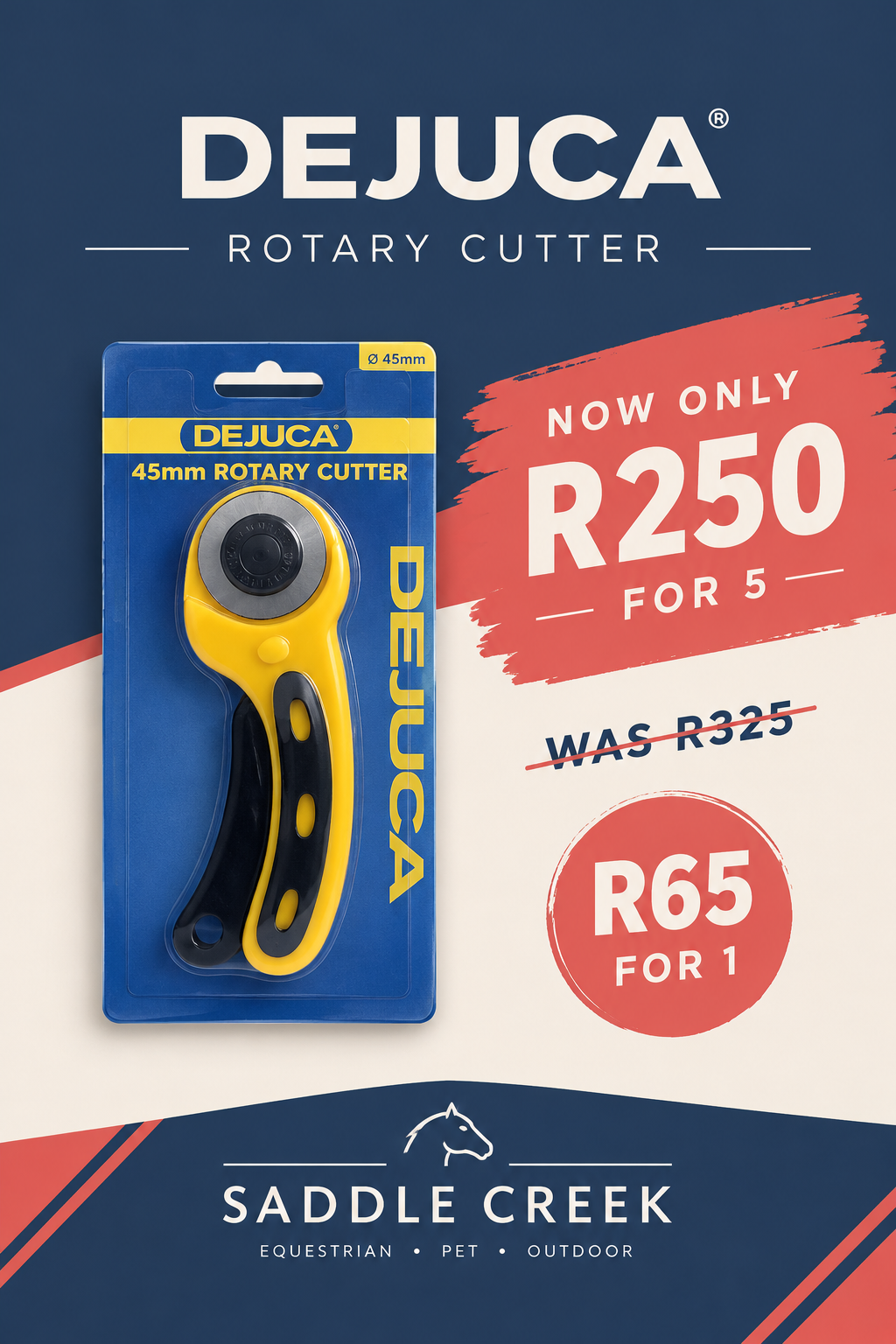 Rotary Cutters, Dejuca (Per 5) for Retail sellers