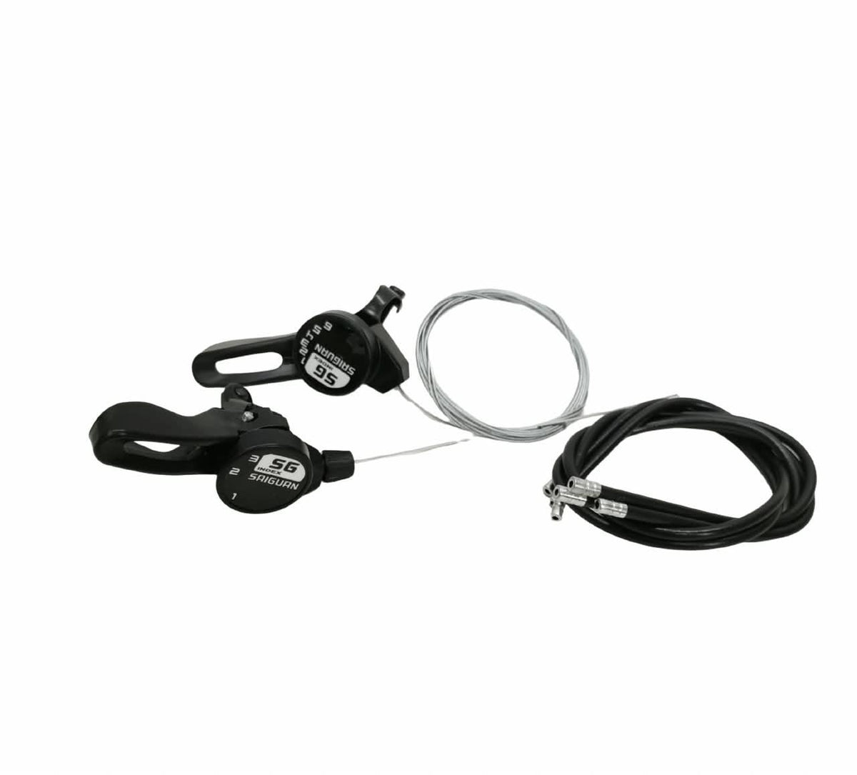 Apex Shifters Indexed Thumb | 18-Speed | Set | Clamp Diam: 22.2mm