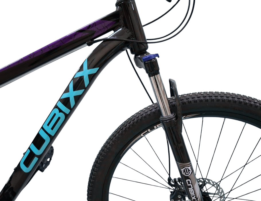 Bicycle Cubixx ML200 17 INCH ladies purple/teal/blue