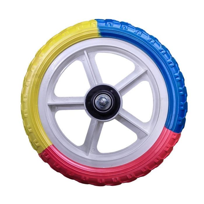 BICYCLE WHEEL 12 INCH REAR PVC COLOR CWH