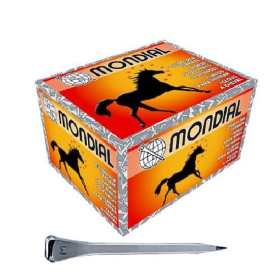 Mondial e4 horse shoe nails per box 500 pieces