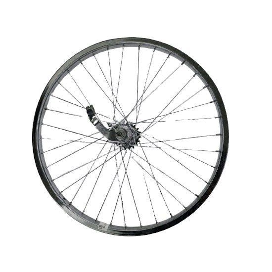 Wheel 24 inch rear with back pedal hub