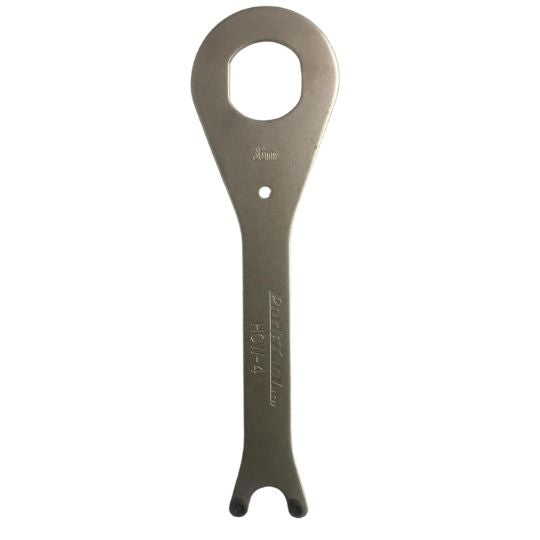 Wrench 36mm Head/Crank with Pin Spanner Silver