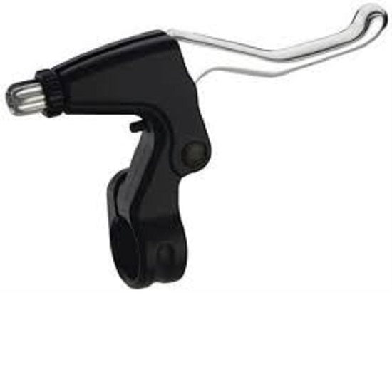 Brake lever mtb alloy blk sil b05