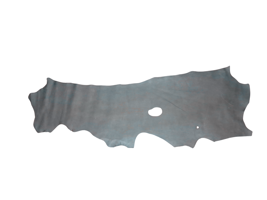 Leather Grey Sleek Chrome/VEG sides –Through Dyed  1.3 – 2 mm Bagging Leather (±185 dm²)