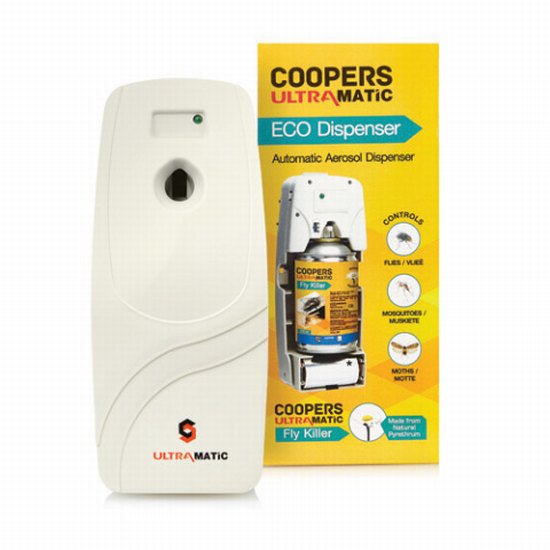 Coopers e.s aerosol dispenser