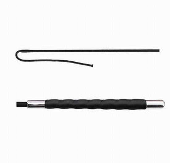 Whip dressage smooth handle black