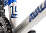 AVALANCHE TURBO 14" BOYS ROCKET BLUE/SILVER. Size: 14".