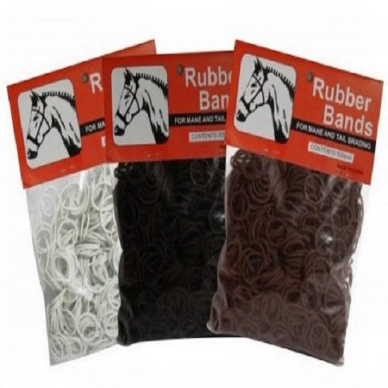 Elastics plaiting white