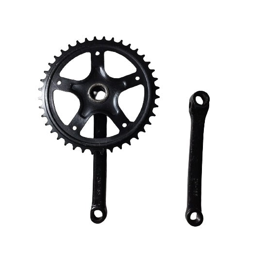 Chain wheel set 1s 40t black