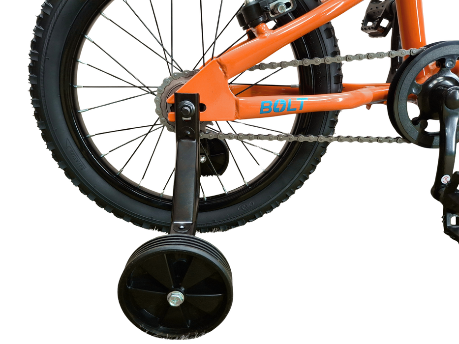 Avalanche Bike BOLT 16 Boys Blue and Orange single speed