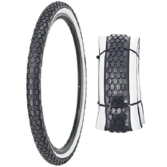 TYRE 20X1.95/2.125 WHITE WALL KING