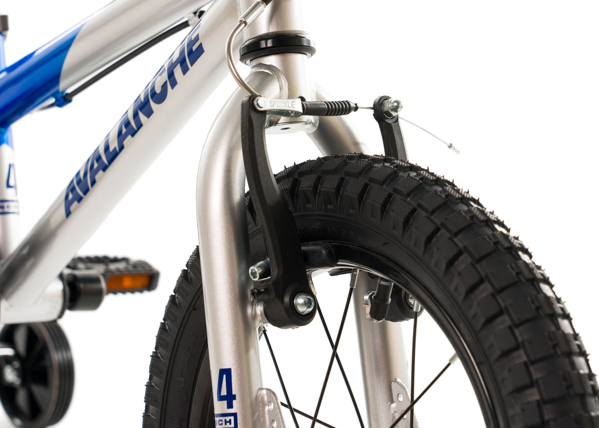 AVALANCHE TURBO 14" BOYS ROCKET BLUE/SILVER. Size: 14".