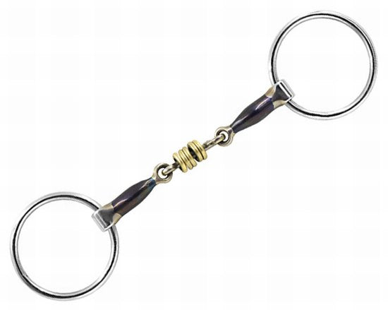 Bit 5 ring snaffle contact