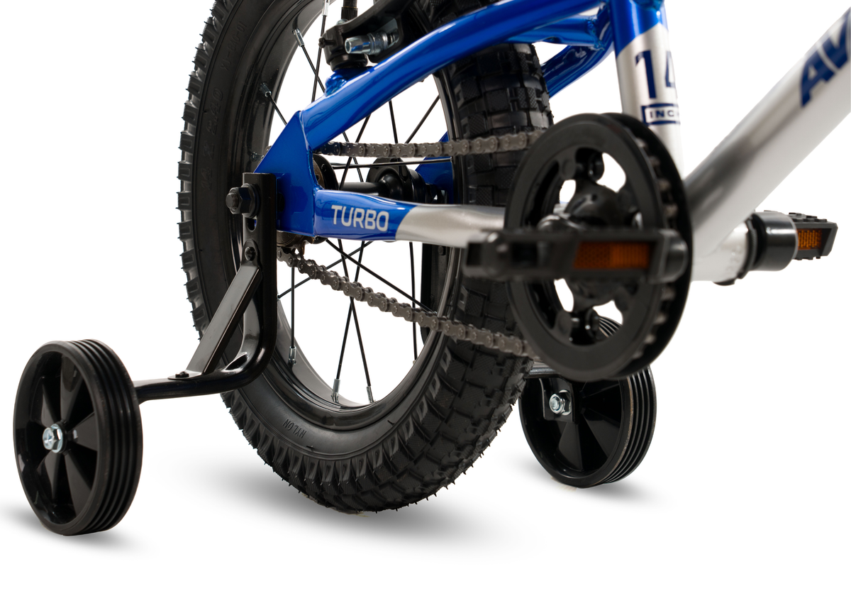 AVALANCHE TURBO 14" BOYS ROCKET BLUE/SILVER. Size: 14".