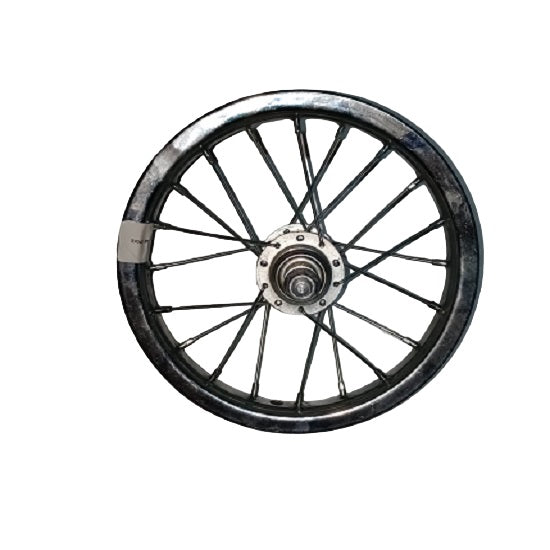 Wheel 12 inch rear with spokes