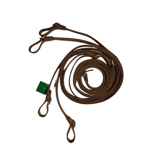 Reins harness double leather