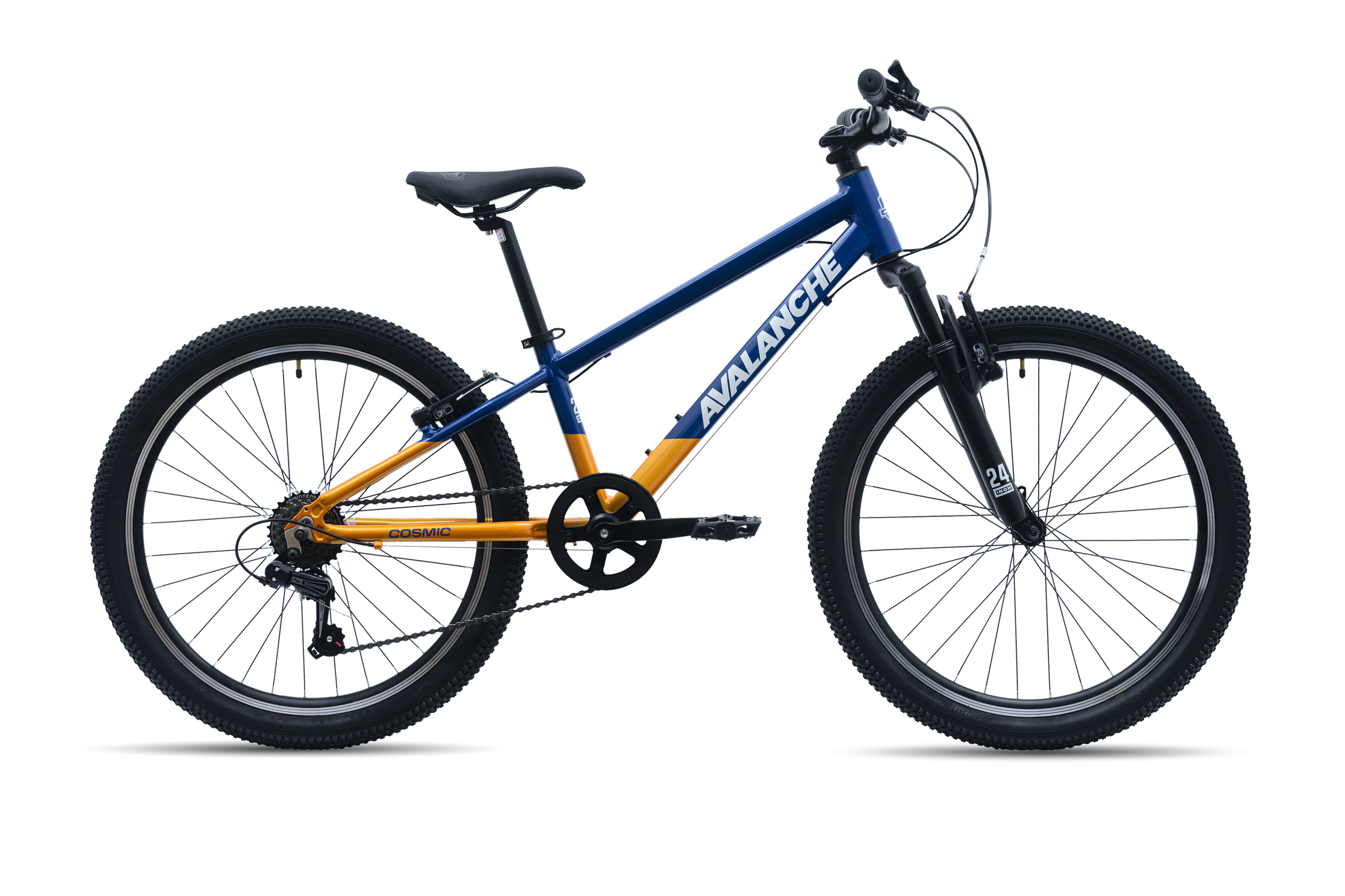 Avalanche Cosmic 24"  Boys Blue/Orange