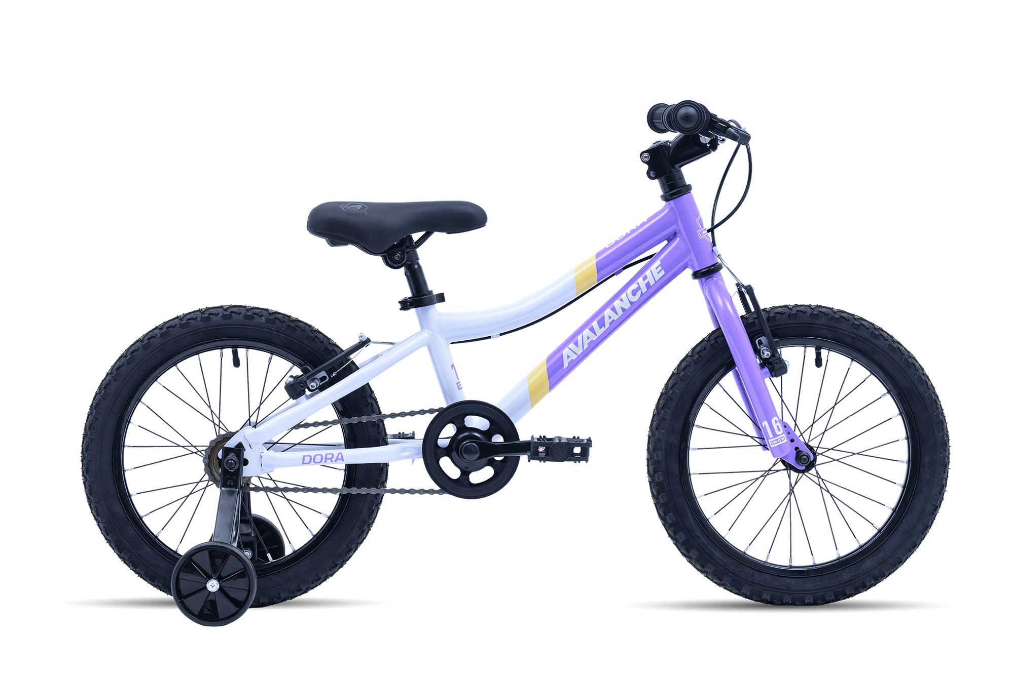 Avalanche DORA 16" Girls Purple/White
