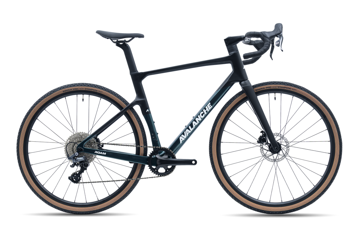 Avalanche ROAM CARBON GRAVEL BIKE BLK/ GREEN