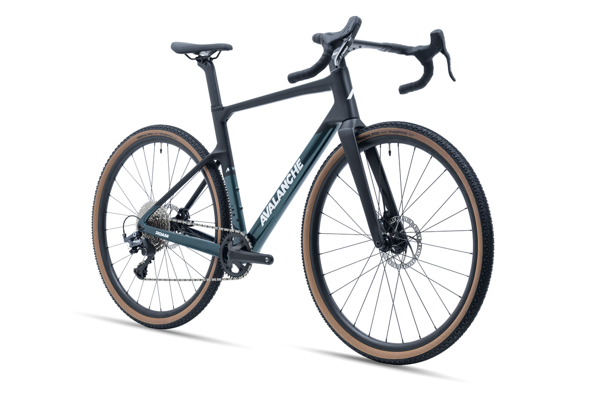 Avalanche ROAM CARBON GRAVEL BIKE BLK/ GREEN
