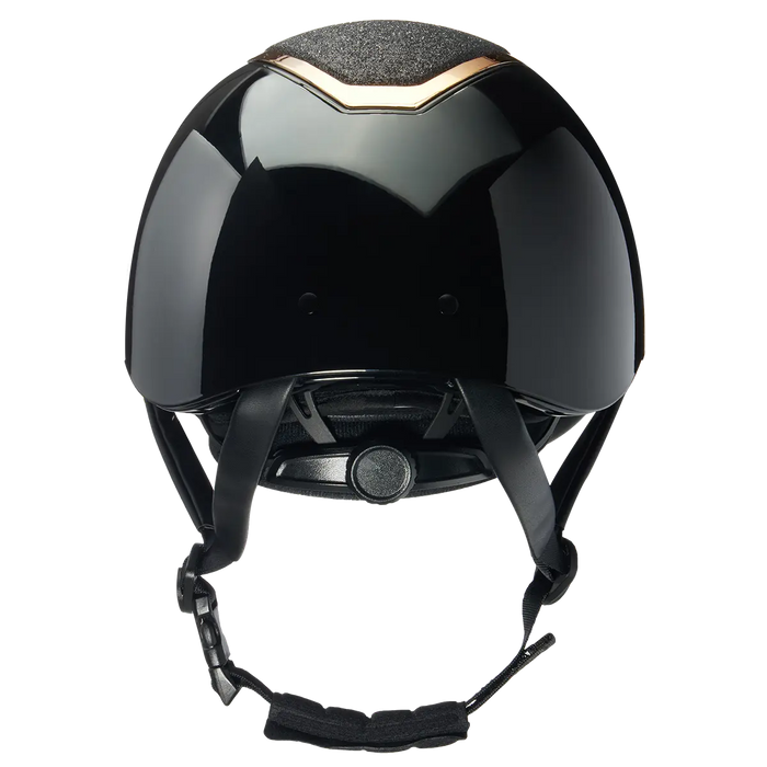 Charles Owen Kylo Sparkly Helmet with MIPS Black / Rose Gold