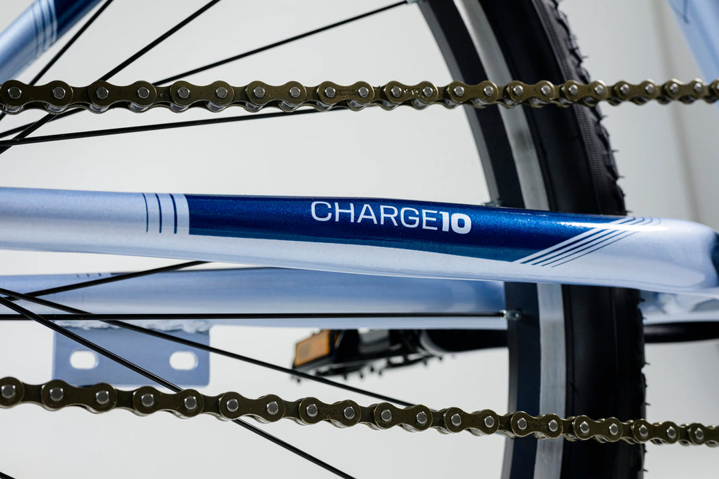 Avalanche Bike CHARGE 10 Silver/Blue single speed 26 inch