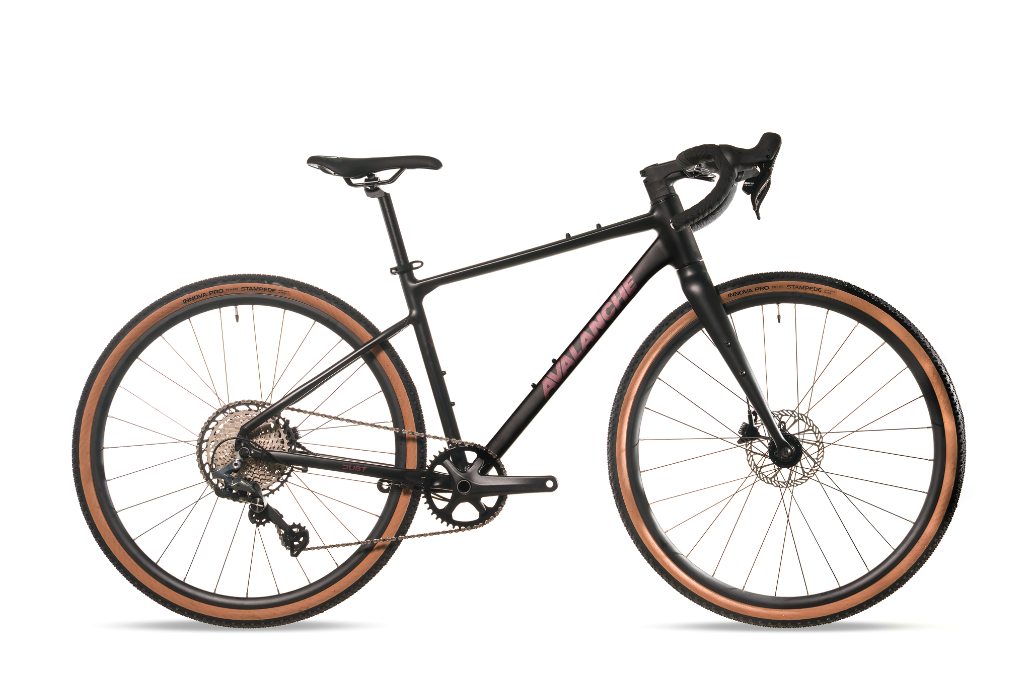 Avalanche Dust Gravel Bike Matte Black