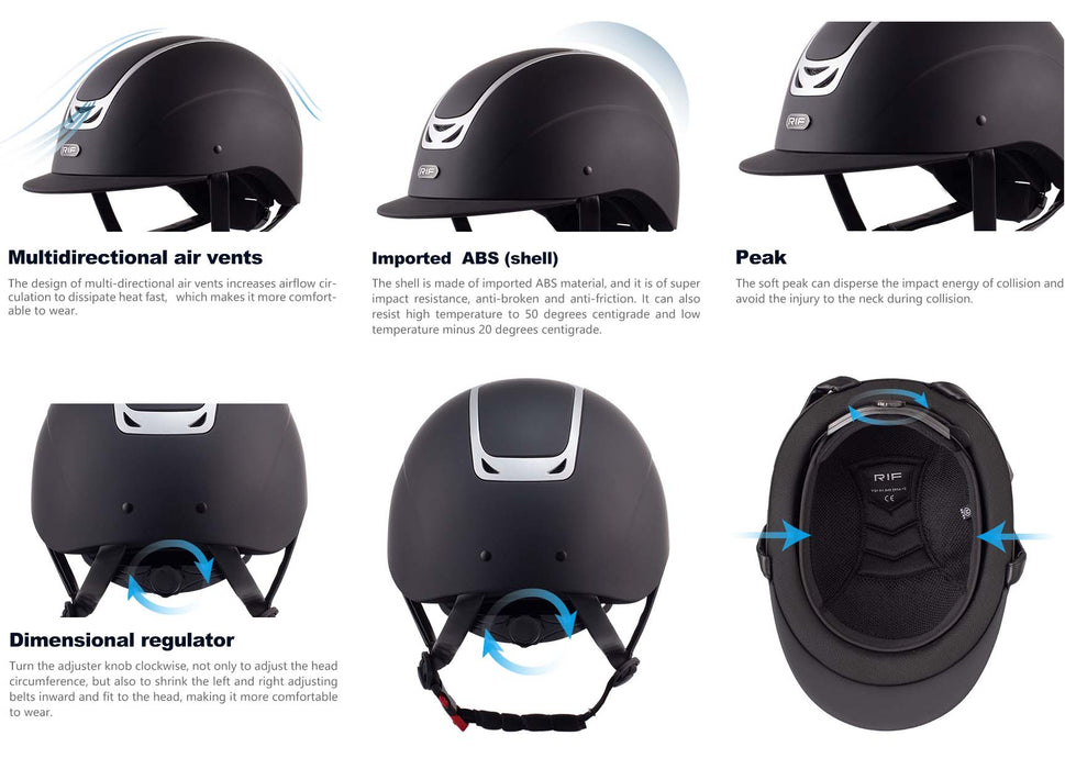 Rif Helmet AirFlow Model F50-505A
