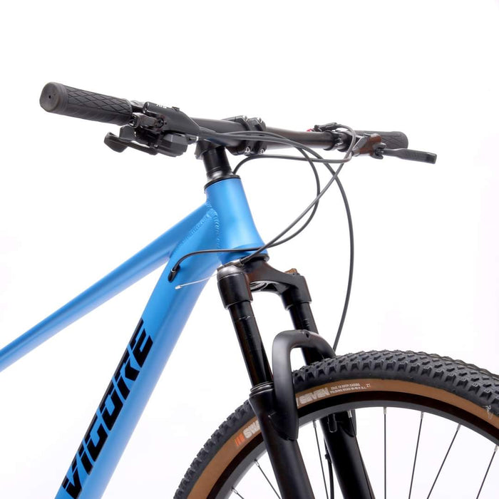 bicycle 29 inch vicore race ready 1x12 gear system lockout front shock