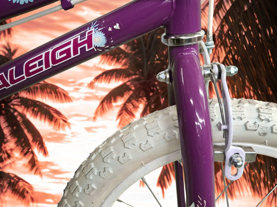 Raleigh 16 inch shine bicycle purple