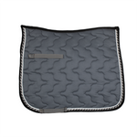 Numnah Neoprene GP Square full size DARK GREY