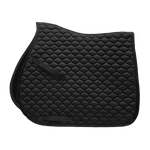Numnah Neoprene GP Square full size Cob Black