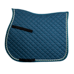 Numnah GP Square double piping Size Full Teal