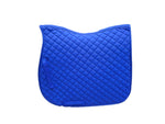 Numnah GP square shape full size single piping  FULL ROYAL BLUE