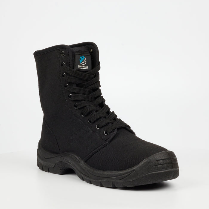Grittgear Sniper1 Safety Boot  Canvas Boot - Black