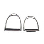 Stirrup Irons Knife Edge Nickel Plated  4.50 INCHES